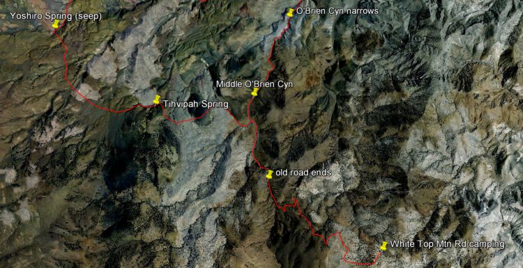 Tin Mountain GE map 1