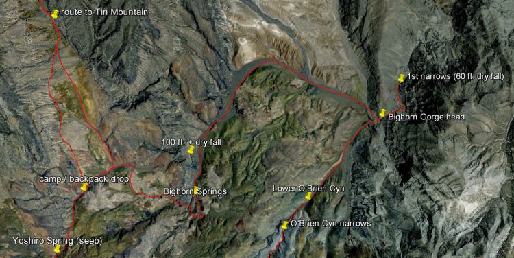 Tin Mountain GE map 2