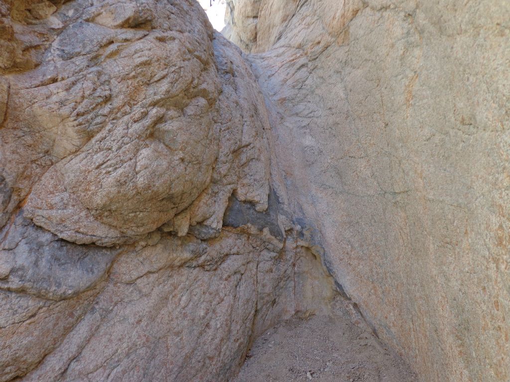 Here we have reached the minor dry fall of Foundry Canyon.  We split into two groups here and took turns watching Stefan below the dry fall, although it was easy to climb: