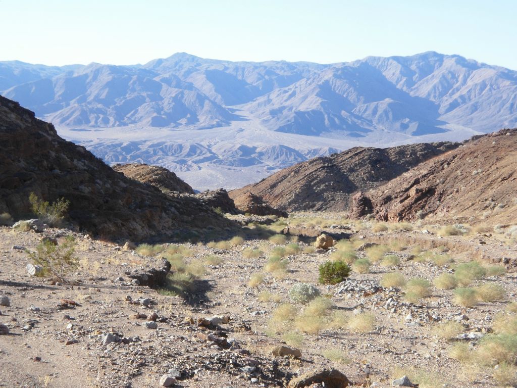 One final view of the Owlsheads before getting fully immersed in Kaleidoscope Canyon: