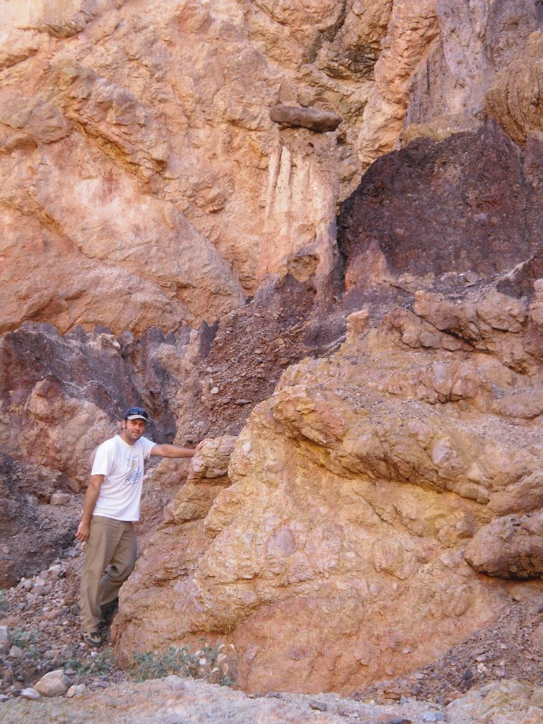 Steve with the Kaleidoscope Spire above him to the right: