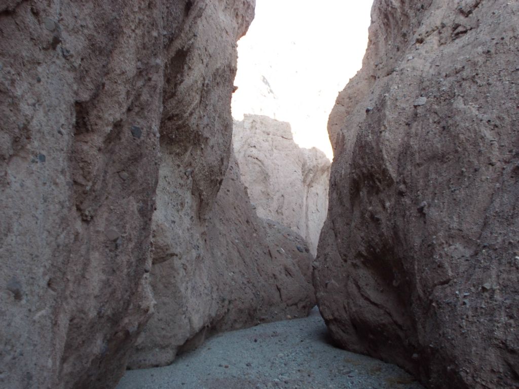 The narrows were made up of rock that was a pretty shade of light purple in color: