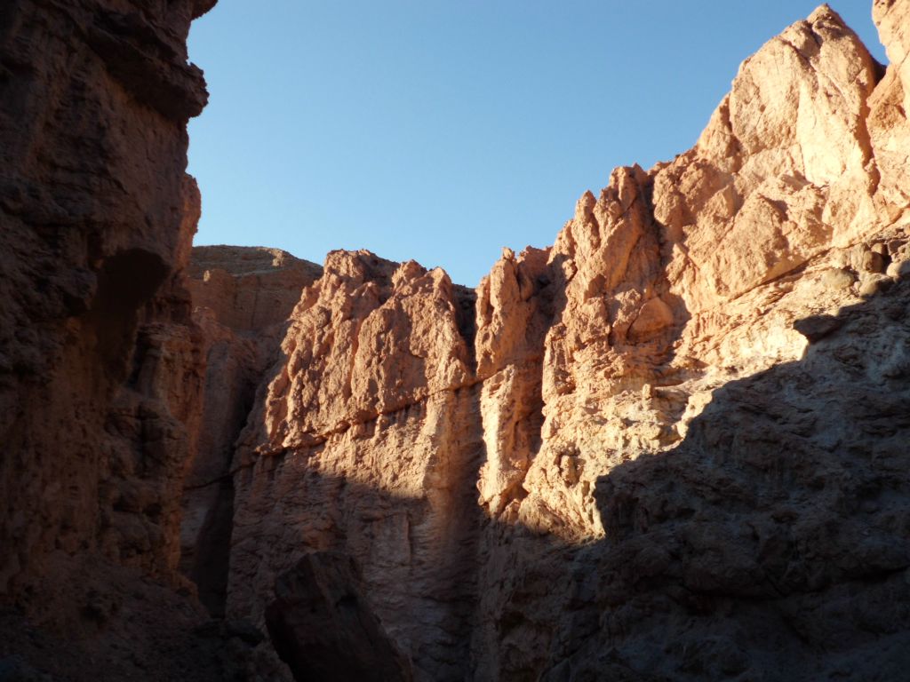 Heading back down Room Canyon to rejoin the others: