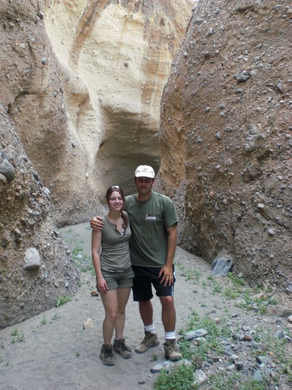 Tiffany and Steve together once again in Death Valley.  There is something special about being with dear family members which makes trips here the most meaningful: