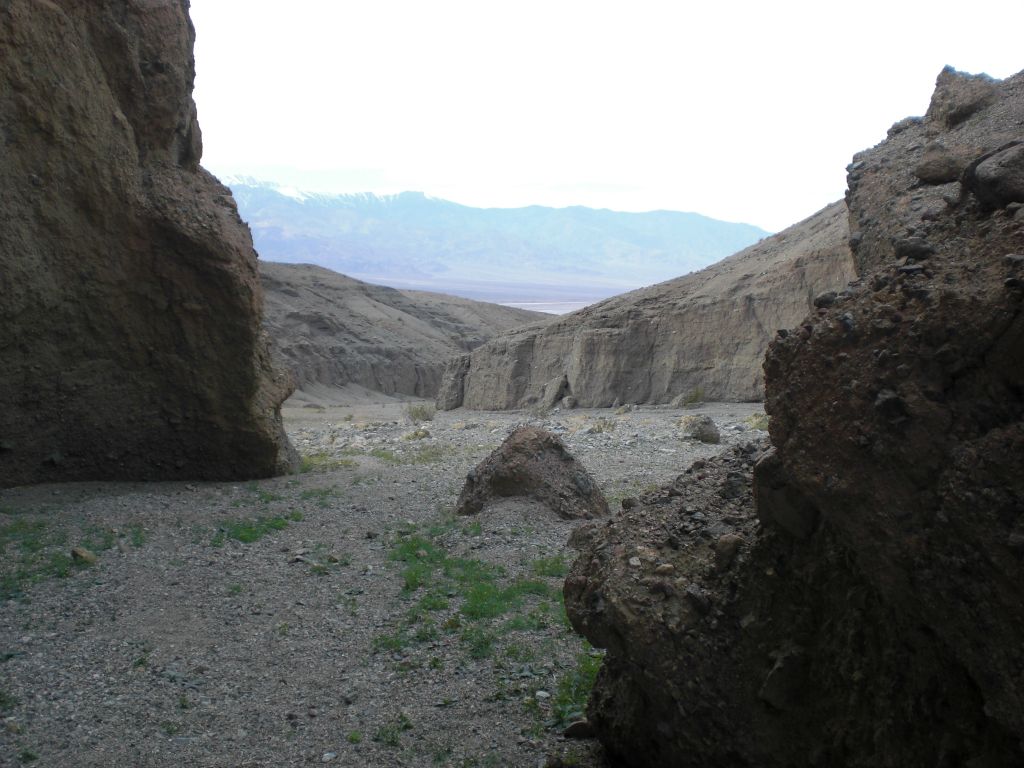 Outside of the second official slot, here we are looking back down Sidewinder Canyon: