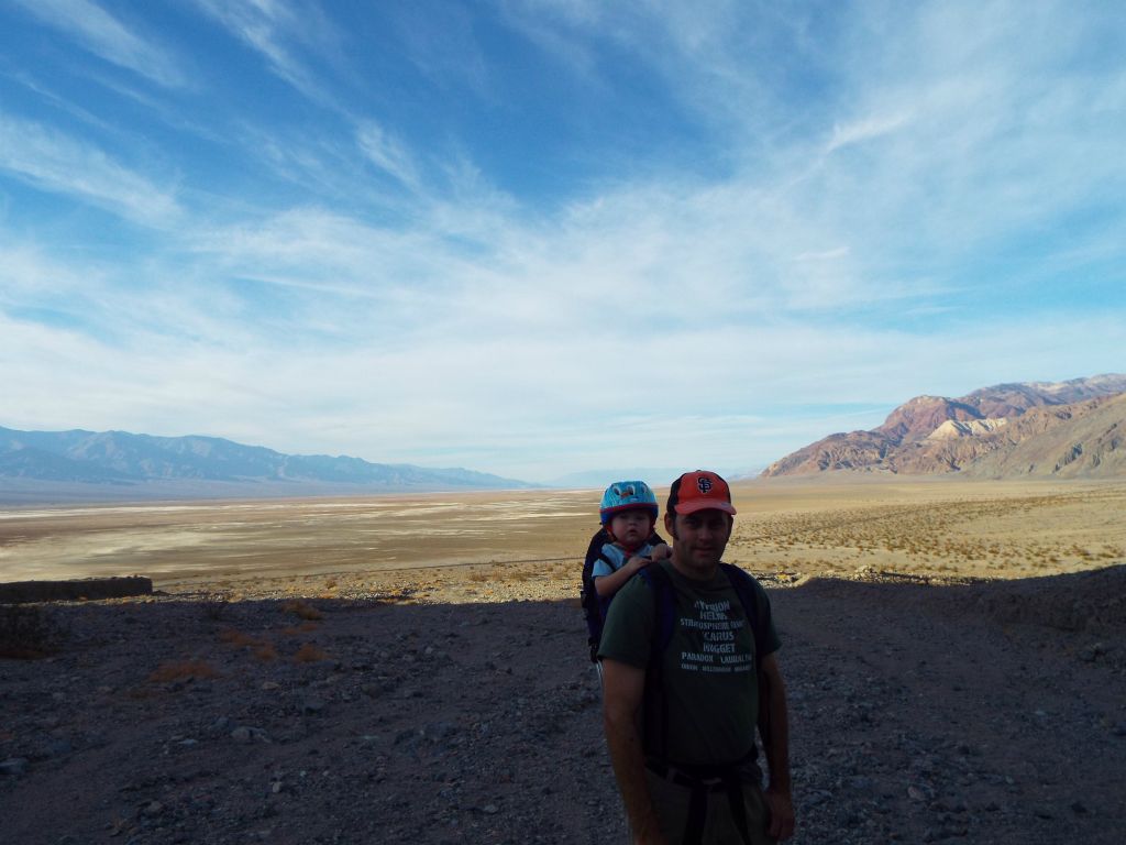 My updated Sidewinder Canyon report ends with two pictures of Steve and Stefan taken near the mouth in November 2013: