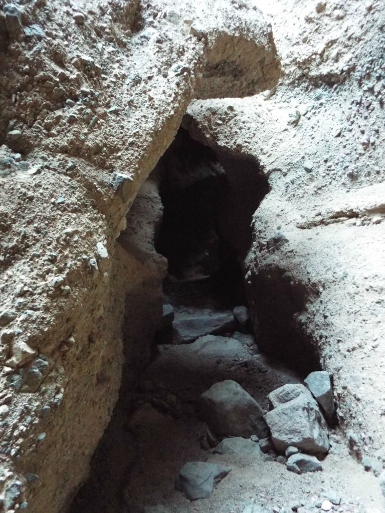 View of the canyon below Slot #1 Bridge: