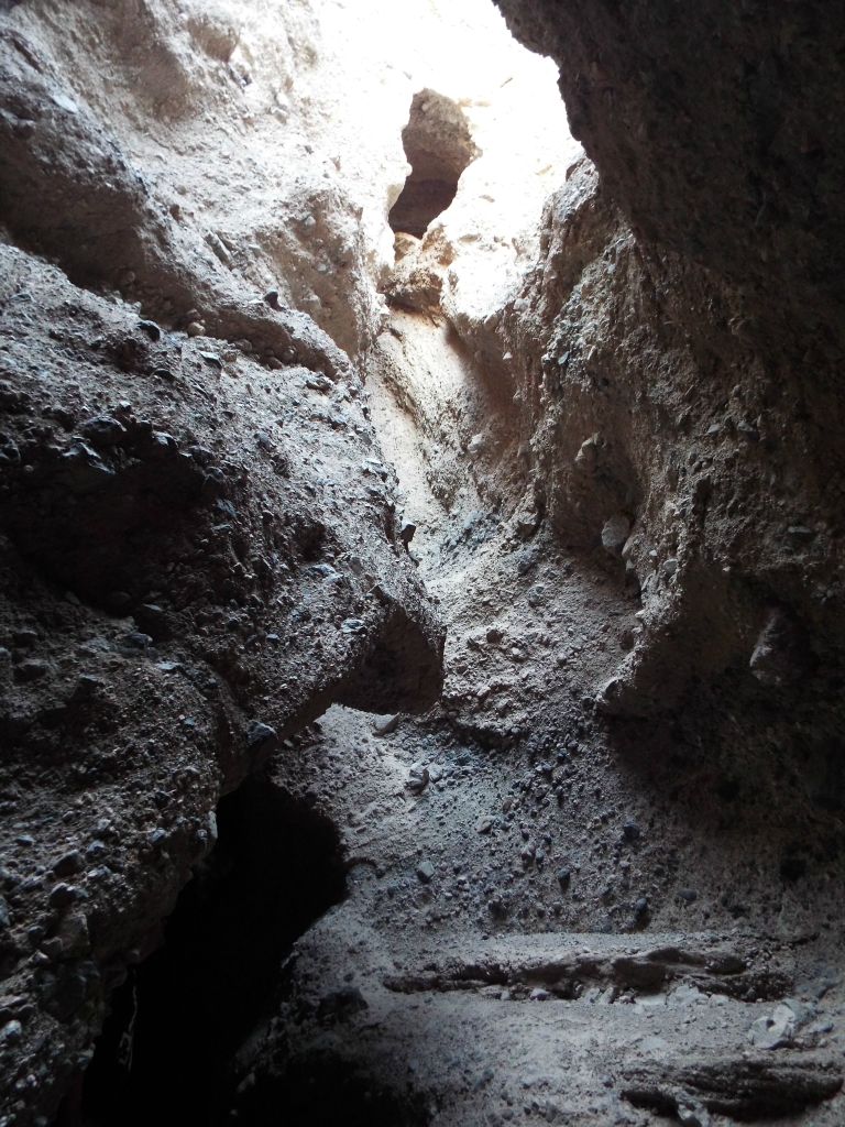 This is a full view of Slot #1 Bridge and the canyon below it.  This natural bridge is probably the hardest in the park to photograph: