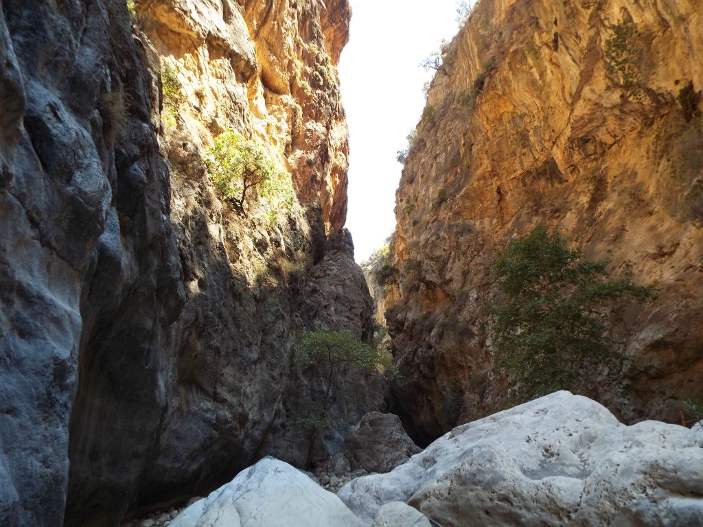 Since we needed plenty of rest breaks in between obstacles, we could always enjoy the beauty of Sarakina Gorge: