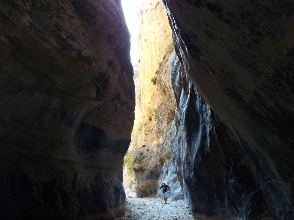 Another one of my favorite pictures in Sarakina Gorge.  We got the lighting and angle on this one just right: