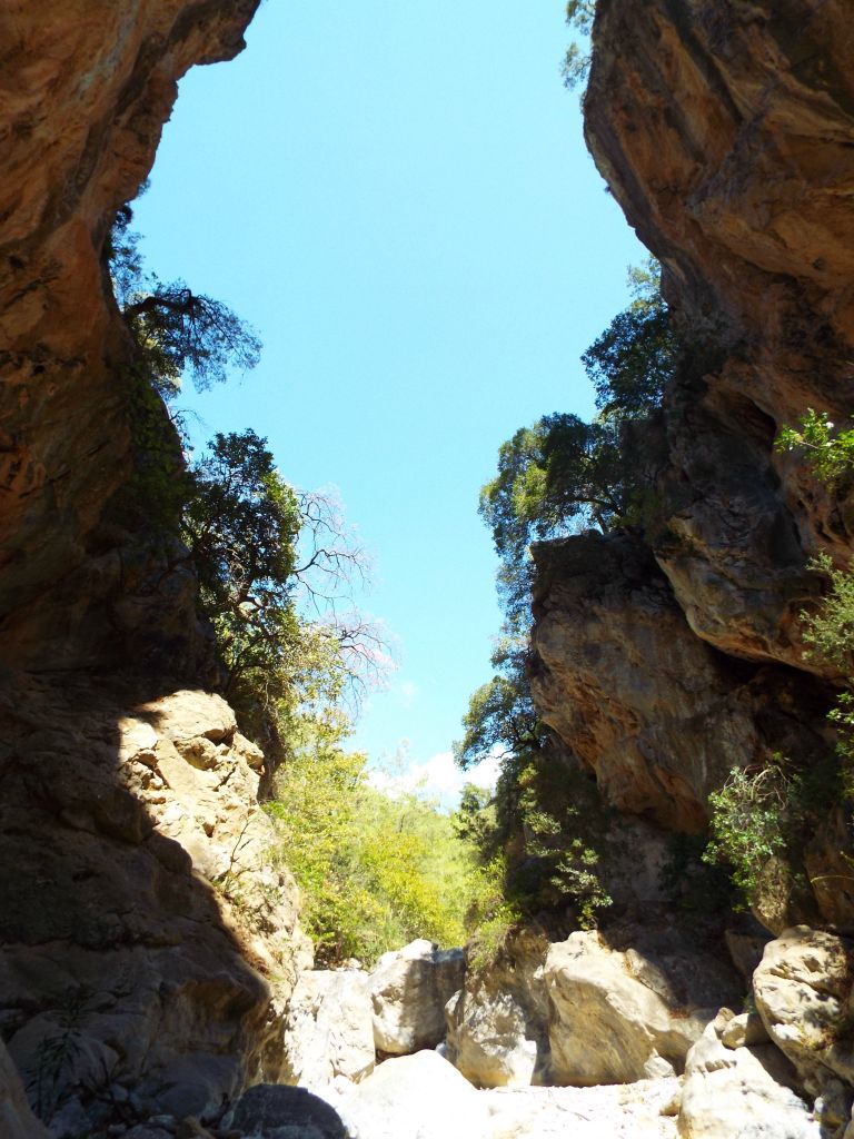 Exiting the 2nd Narrows and lower gorge: