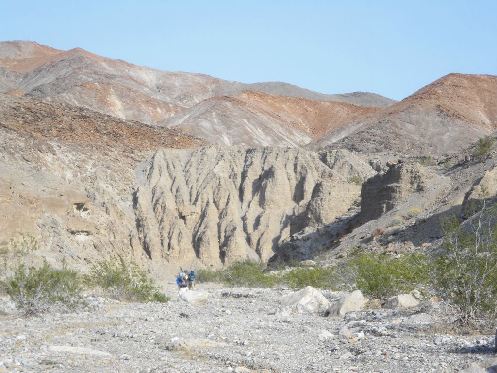 Continuing up the canyon on a hot afternoon in late March: