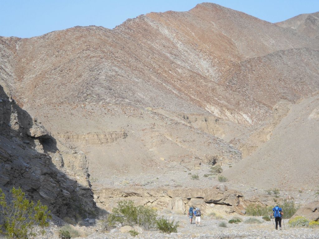 The mountains and cliffs towered above us for basically the entire hike.  This is a really scenic and fun canyon: