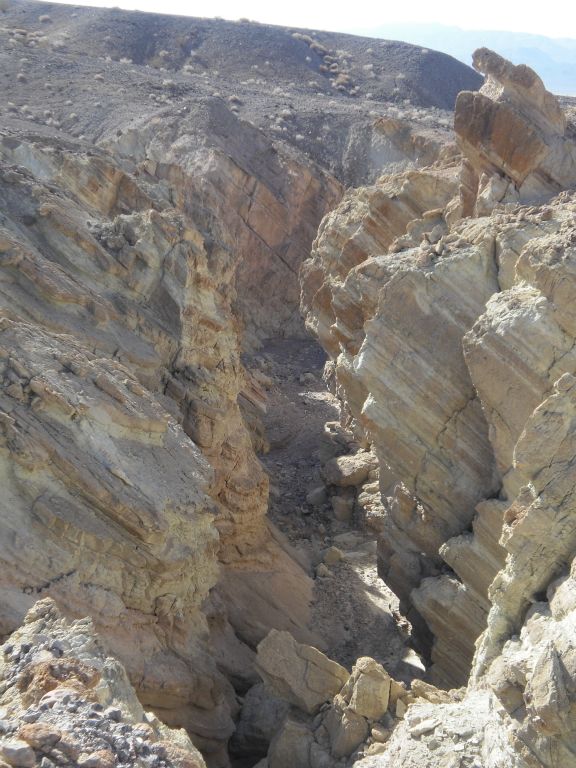 Looking back down through some of The Cauldron narrows: