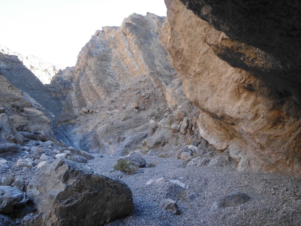 Heading into the next section of the lower canyon: