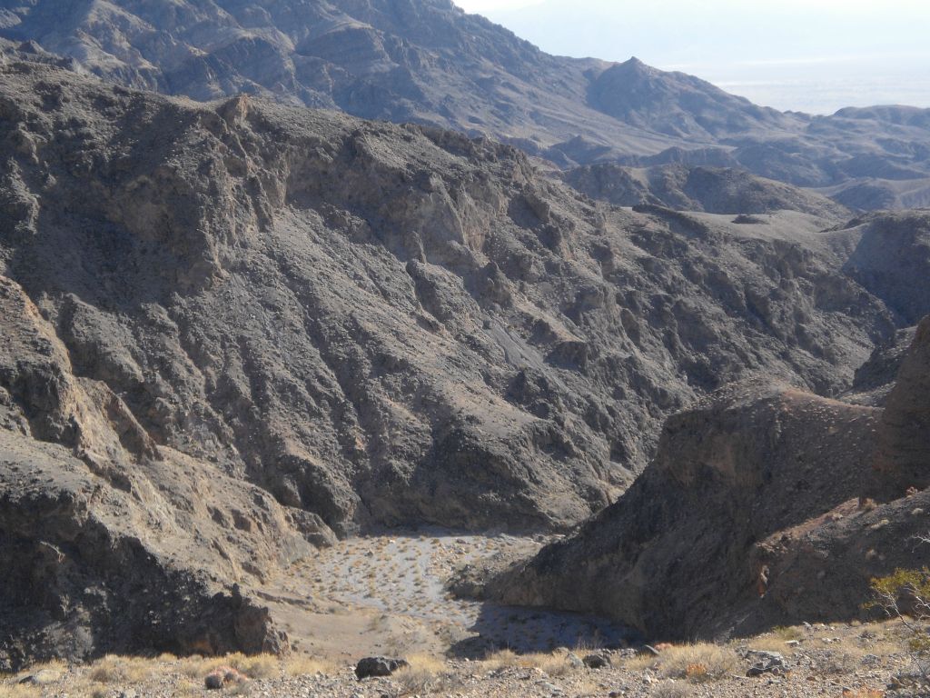 Heading back down off of the bypass now.  The upper canyon will be left for a future trip: