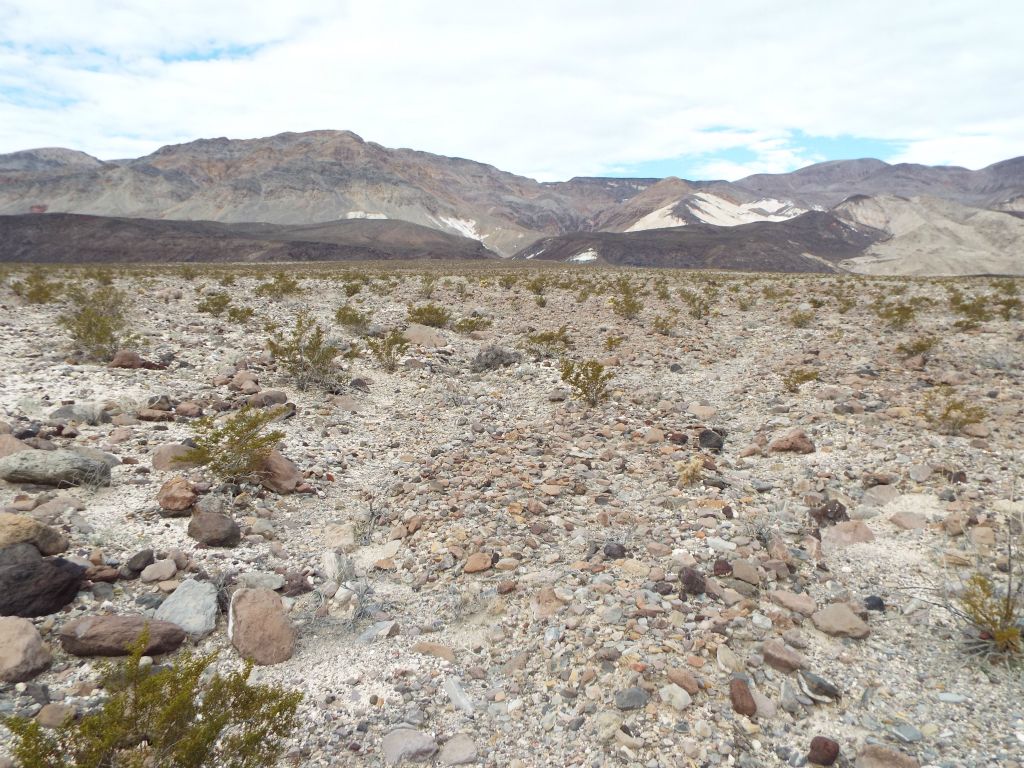 This is how the route to Chalk Canyon looks at the beginning of the hike: