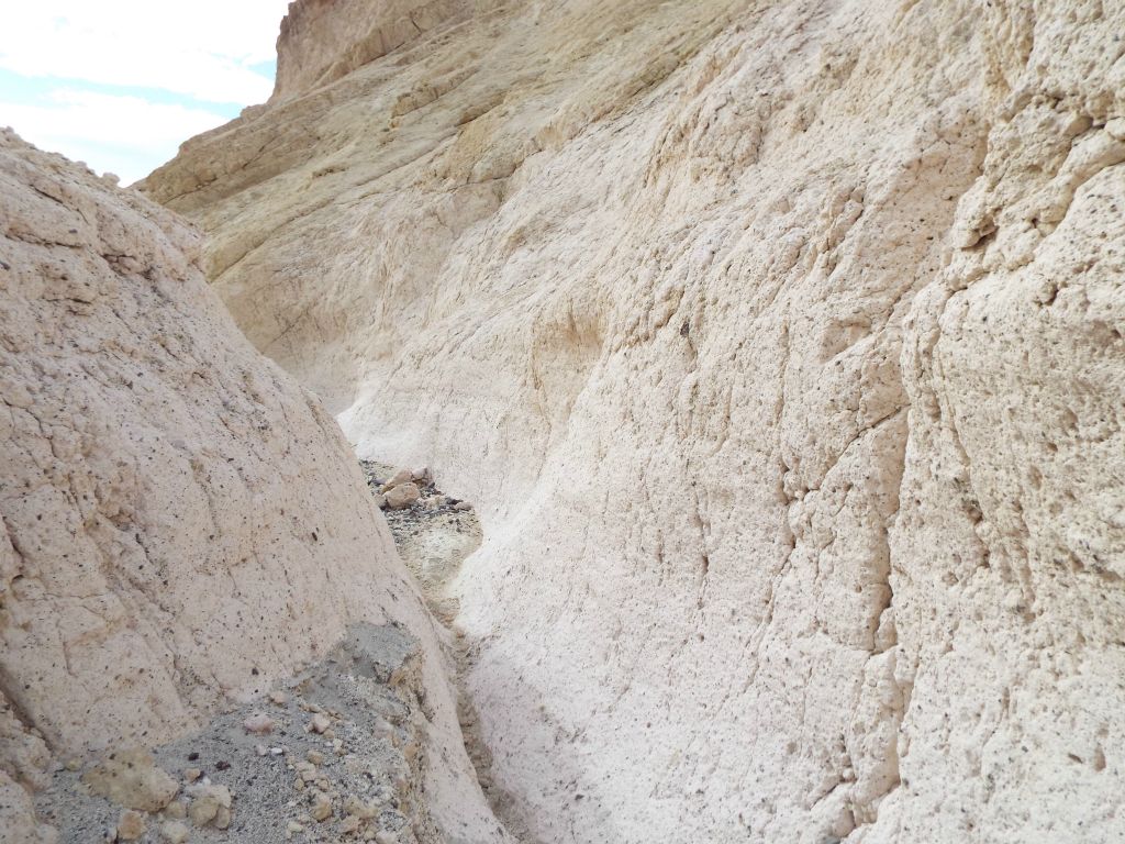 Slowly, some of the walls of the trenches grew in vertical height: