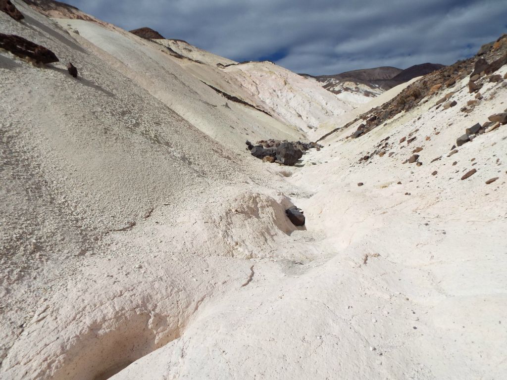 Endless hillsides of white could be seen ahead: