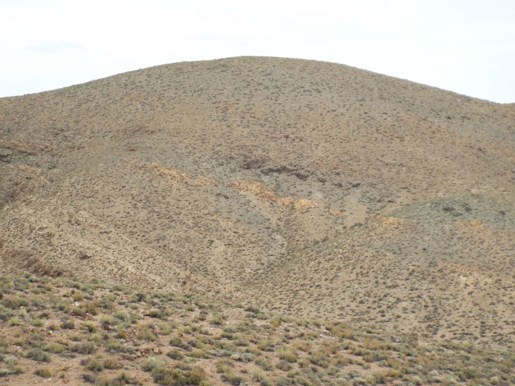 Zooming in on 6,726 foot Tucki Mountain summit: