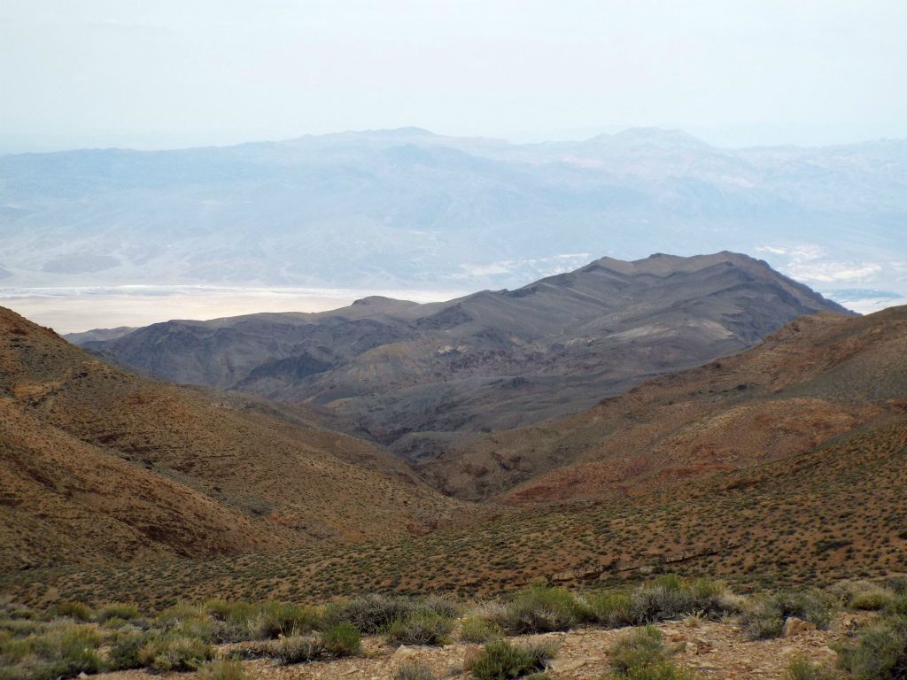 The dramatic ridge above Tucki Wash becomes even more defined as seen from this spot: