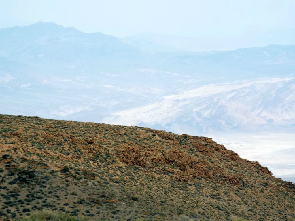 The northern foothills of the Black Mountains are visible at the right middle of the picture: