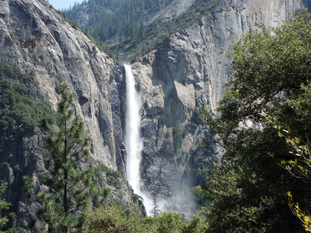 Another excellent view of Bridalveil Fall through the brush: