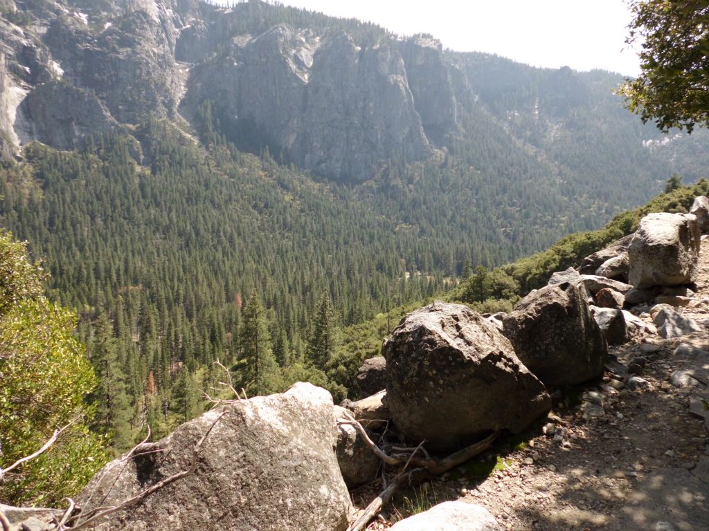 As we gained elevation, the view of the valley floor below us took on more significance: