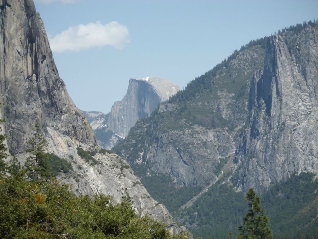 Another great view of Half Dome and Yosemite Valley: