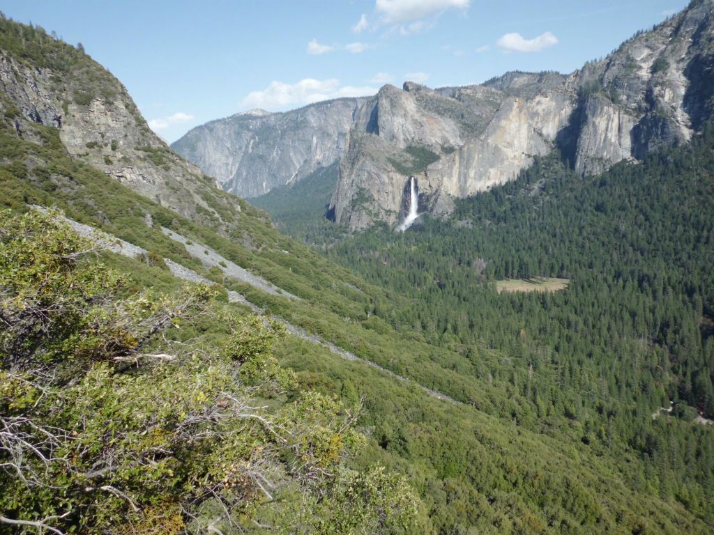 Yosemite Valley as seen from Rainbow View: