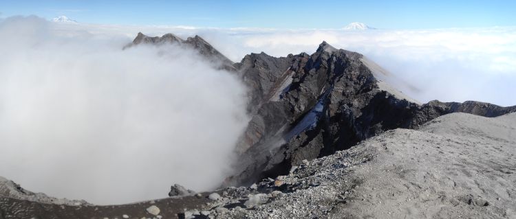 Mount St Helens rim panoramic 1